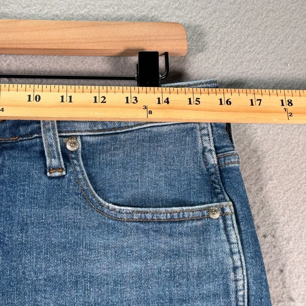 J.Crew Vintage Slim Straight Jeans Mens 30T Blue Lightwash‎ Denim Comfort Heavy